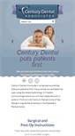 Mobile Screenshot of centurydentalsmiles.com